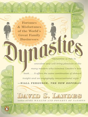 cover image of Dynasties